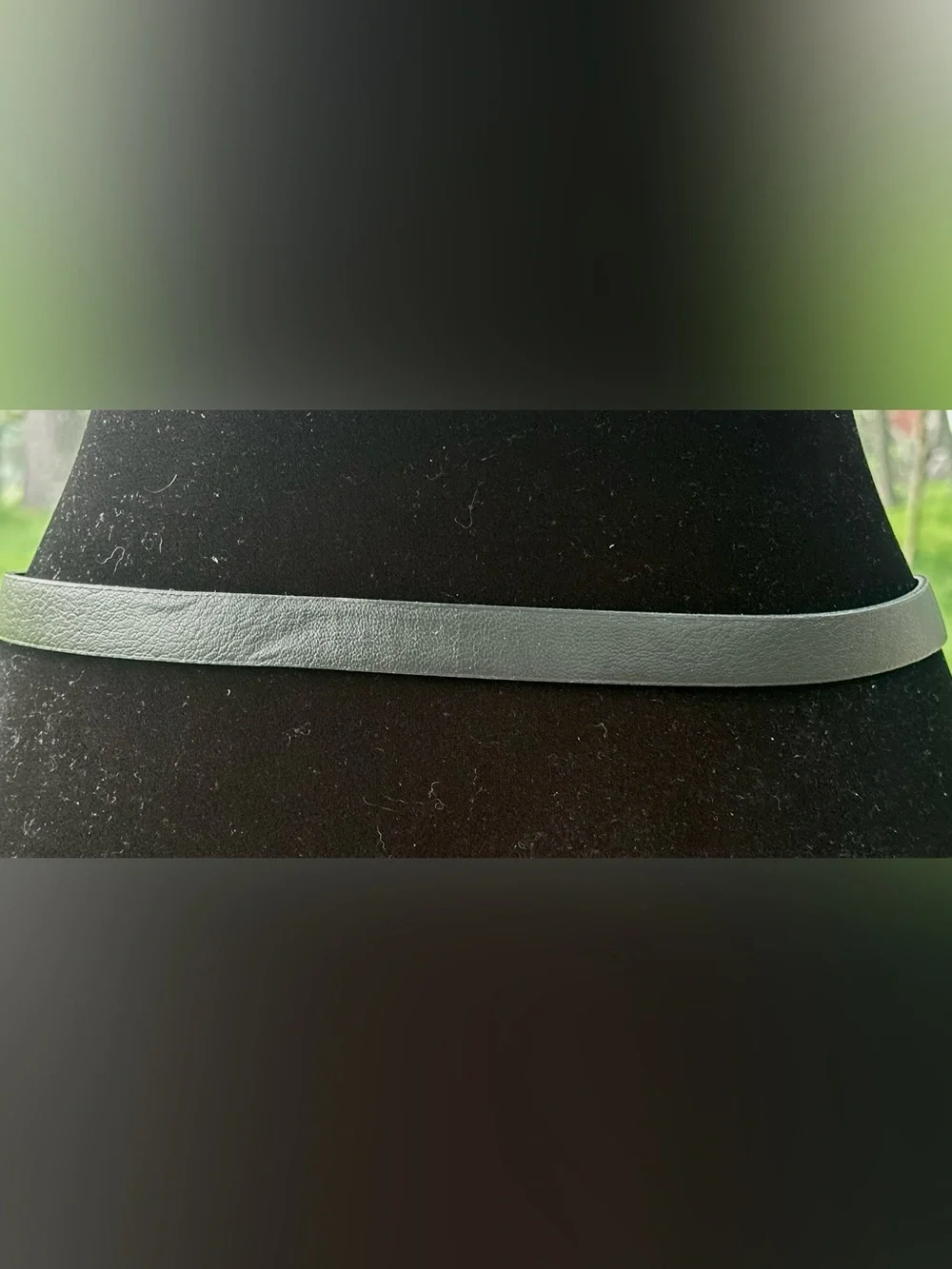 Zara Black Leather Belt with Sculpted Gold Buckle